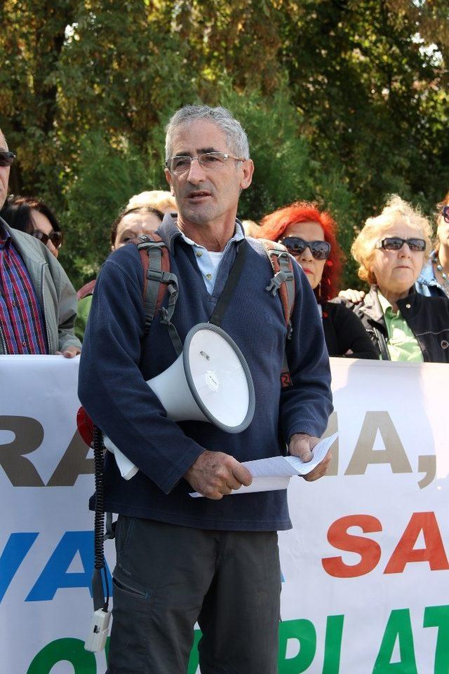 STK’lardan Yalova’da yeşil alan protestosu