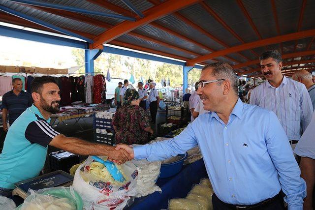 Akıncılar Kapalı Semt Pazarı açıldı