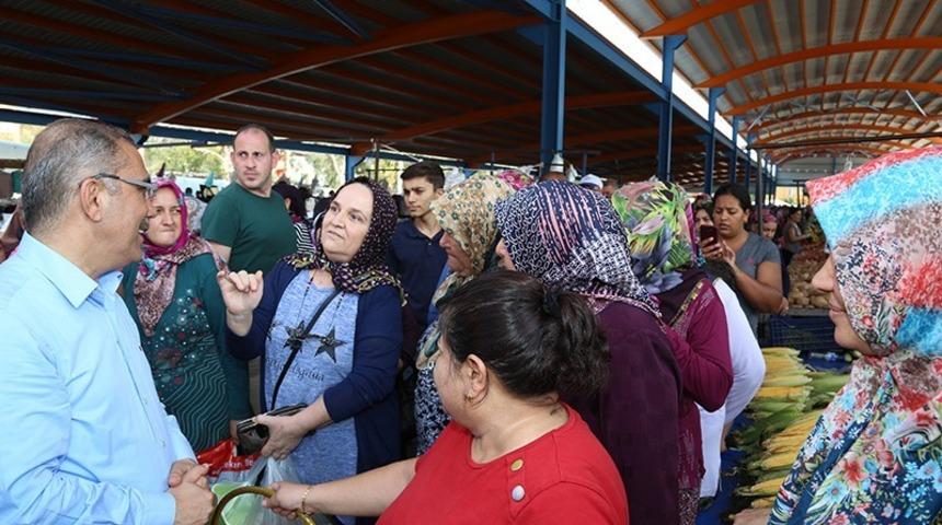 Akıncılar Kapalı Semt Pazarı a&ccedil;ıldı