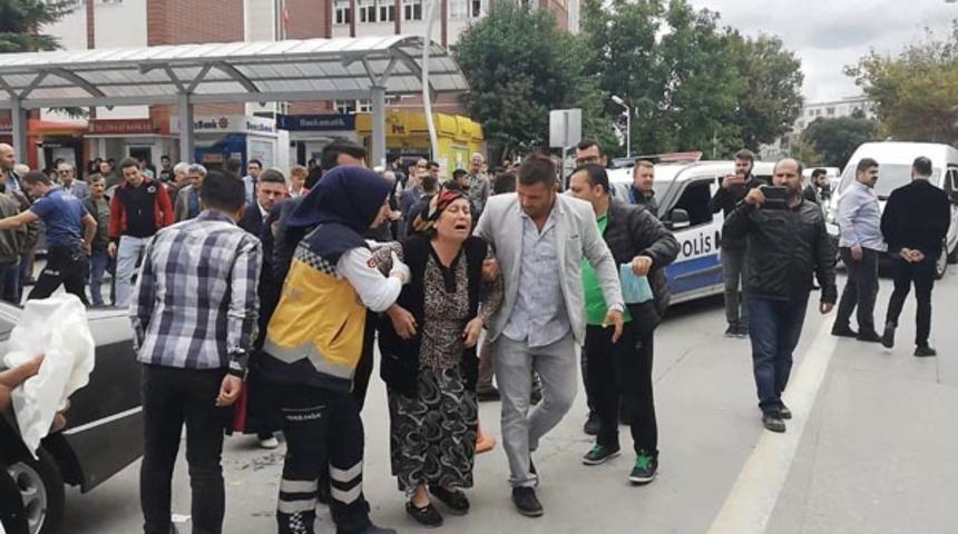 Gözünün önünde vurdular! Fenalık geçirdi