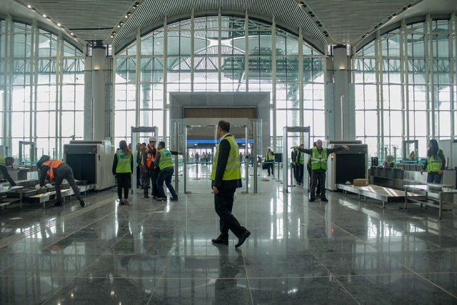 İstanbul Yeni Havalimanı’nda ilk yolcu testi gerçekleştirildi