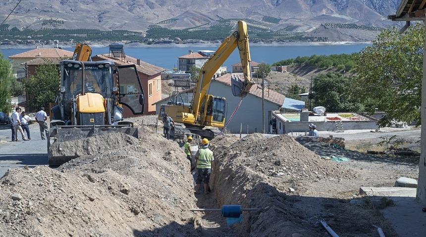 MASKİ&rsquo;den 5 bin 700 metrelik kanalizasyon hattı