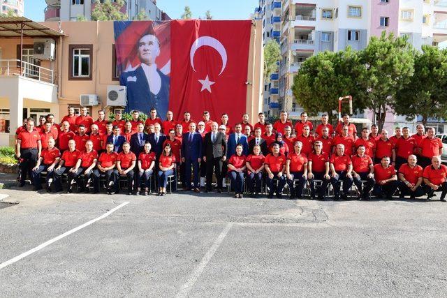 Sözlü: “İtfaiye çalışanlarımız özveriyle görevlerini ifa ediyorlar”