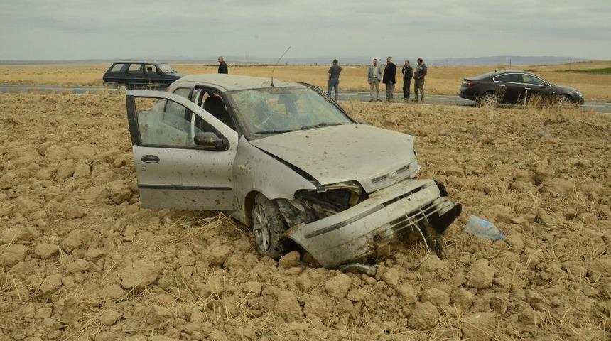 G&uuml;ny&uuml;z&uuml;&rsquo;nde trafik kazası, 2 yaralı