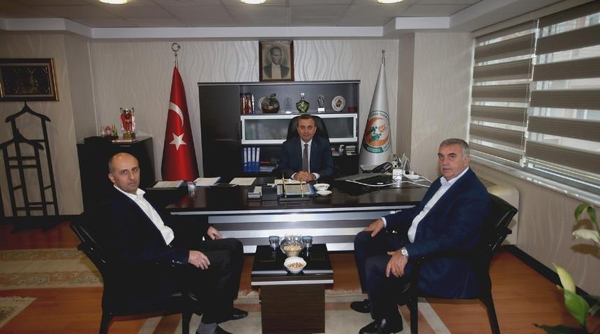 Başkan To&ccedil;oğlu&rsquo;ndan Tarım Kredi Kooperatifi&rsquo;ne ziyaret