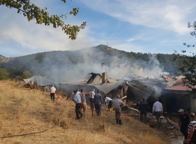 Tunceli'de, Kılıçdaroğlu'nun doğduğu ev yangında küle döndü