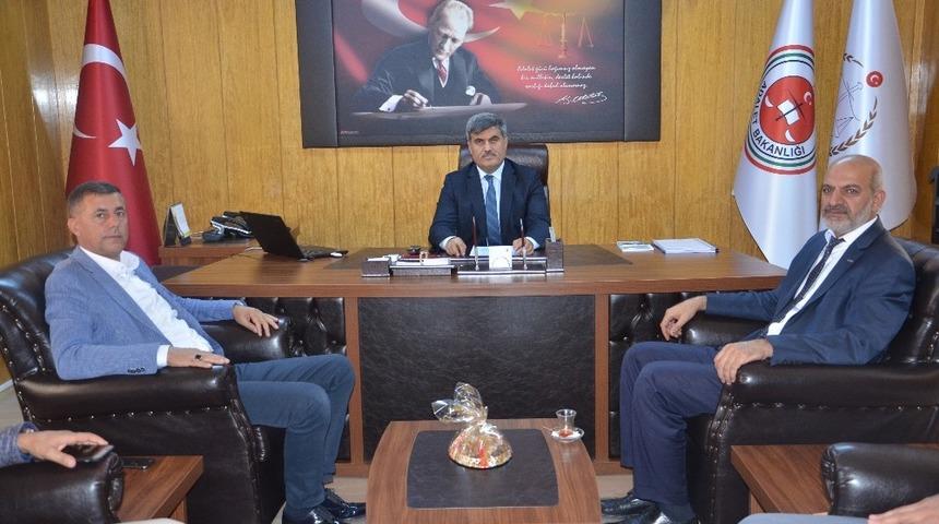 M&Uuml;SİAD&rsquo;dan, Başsavcı Savran&rsquo;a hayırlı olsun ziyareti