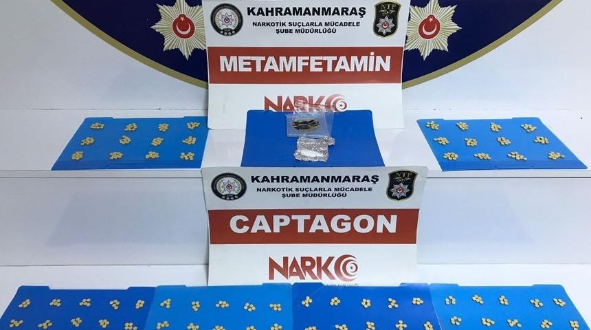 Kahramanmaraş’ta uyuşturucu operasyonu