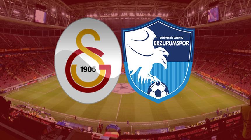 Galatasaray - Erzurumspor maçı saat kaçta başlayacak? (GS - BB Erzurumspor maçı muhtemel ilk onbirleri)