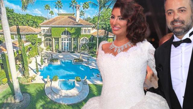 Süreyya Yalçın milyon dolarlık malikanede Amerikalı dostlara dolma yaptı 