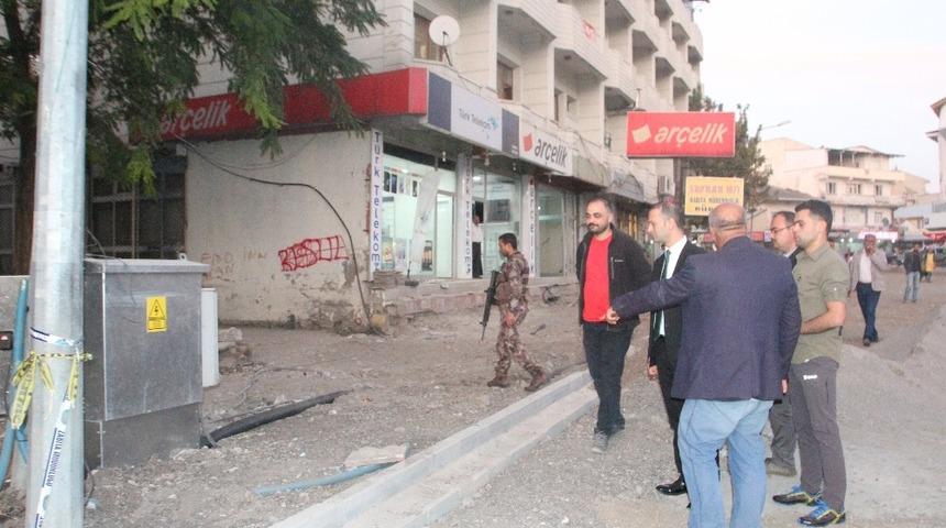 Kaymakam Yal&ccedil;ın, yol ve altyapı &ccedil;alışmalarını denetledi