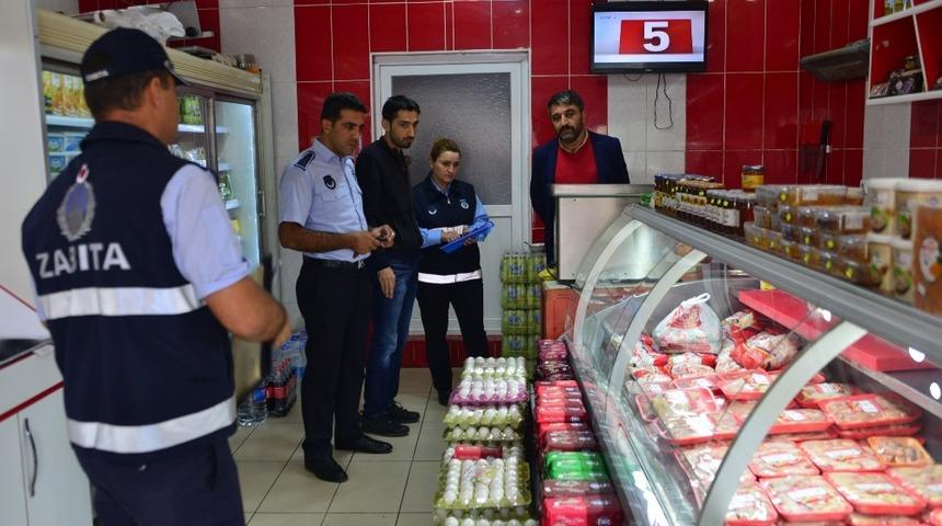 Erbaa&rsquo;da kasaplar denetlendi