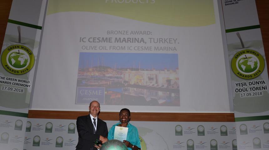 IC Çeşme Marina’ya “Yeşil Dünya 2018” ödülü