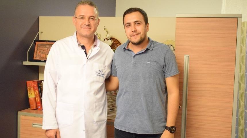 29 yaşında iki ana damarı y&uuml;zde 100 tıkalı olan hasta sağlığına kavuştu