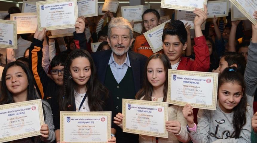 Ankara B&uuml;y&uuml;kşehir Belediyesi &Ccedil;ocuk Meclisinde yeni d&ouml;nem hazırlıkları