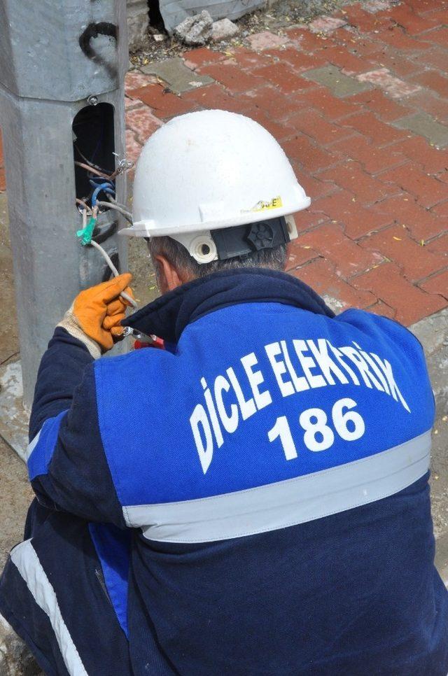 Dicle Elektrik’ten Siirt’te arıza önleyici bakım