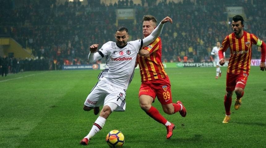 Beşiktaş ile Kayserispor 45. kez karşılaşacak