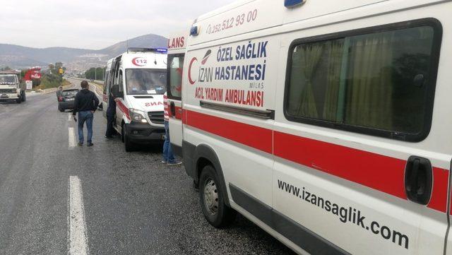 Milas’ta trafik kazası: 4 yaralı