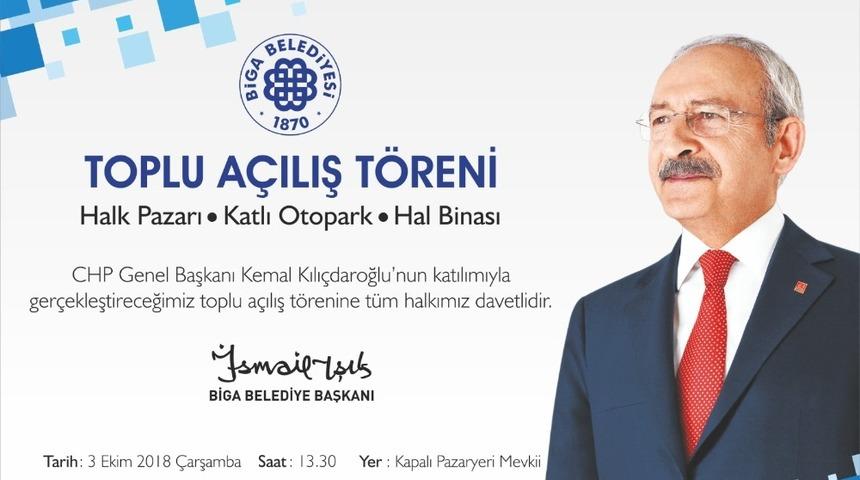 Kılı&ccedil;daroğlu Biga&rsquo;da a&ccedil;ılış yapacak