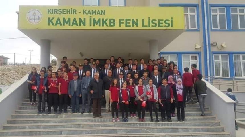 Gaziler, &ouml;ğrencilerle buluştu