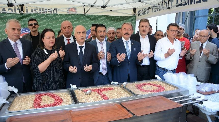 DTO 10 bin kişilik aşure ikramında bulundu