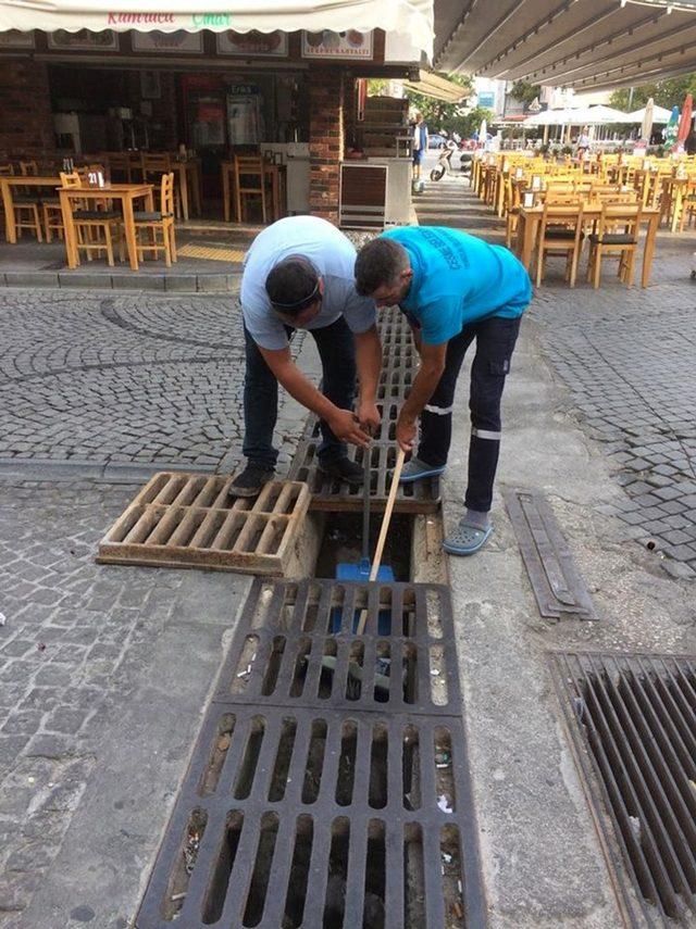 Çeşme’de tropik fırtına teyakkuzu