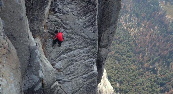 İp bile kullanmadan 914 metre tırmandı!  G3