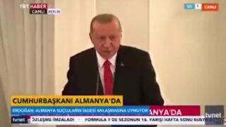 Erdoğan Almanca konuştu
