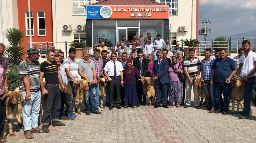 Osmaniye&rsquo;de birlik &uuml;yelerine ko&ccedil; dağıtımı yapıldı