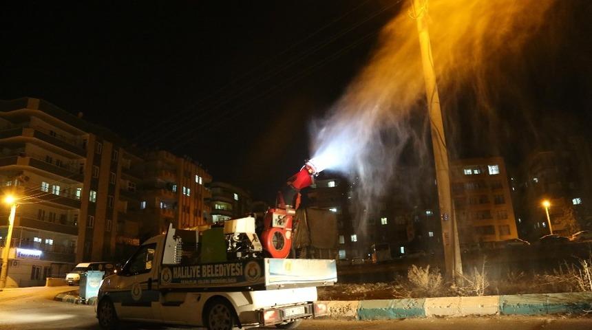 Haliliye&rsquo;de ila&ccedil;lama &ccedil;alışmaları s&uuml;r&uuml;yor