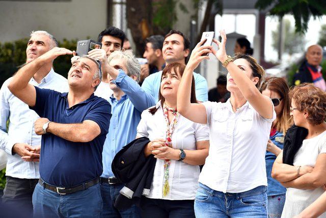 5'inci kattaki yangın ve kurtarma tatbikatı nefes kesti