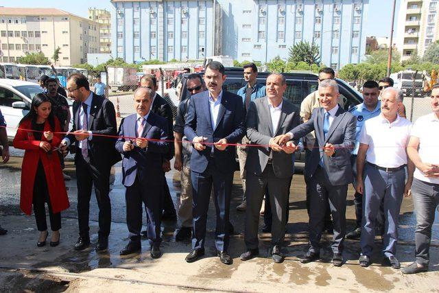 Bakan Kurum, Cizre'de incelemelerde bulundu