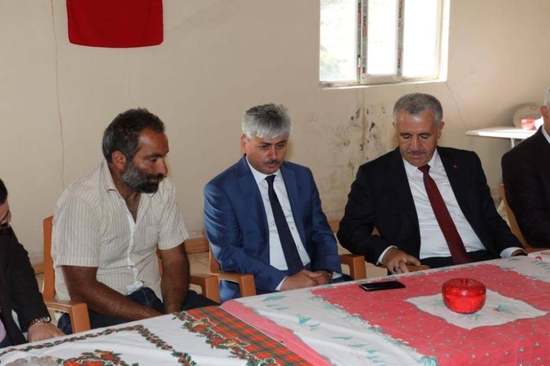 Vali Doğan ve AK Parti milletvekillerinden Sedanur&rsquo;un ailesine ziyaret