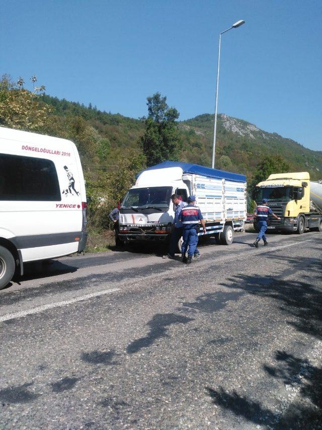 Yenice’de zincirleme kaza: 7 yaralı