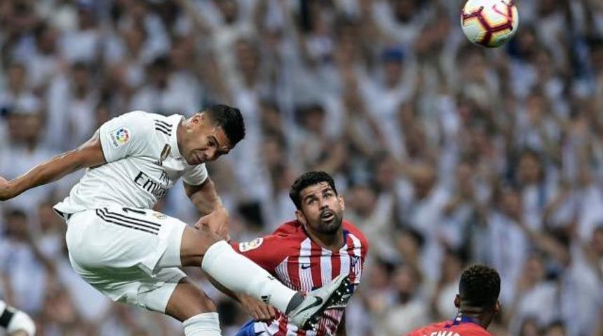 Real Madrid-Atletico Madrid maç sonucu: 0-0