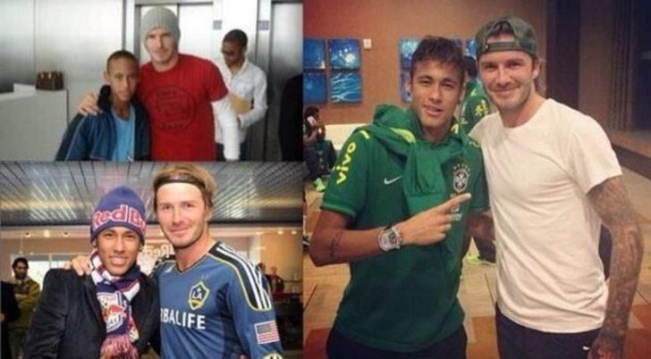 Neymar: Küçükken David Beckham hayranıydım.. Büyüdüm ve şimdi bakıyorum da hiçbir şey değişmemiş.