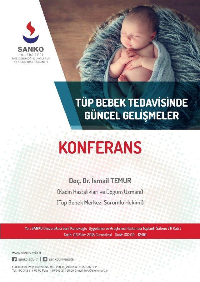 SANKO’Da halka açık konferans