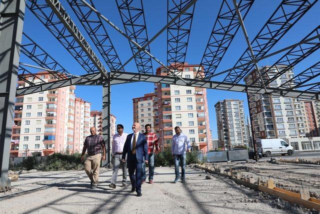 Başkan Çolakbayrakdar, “Hemşerilerimizin keyif alacağı bir Kocasinan inşa ediyoruz”