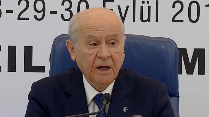 Devlet Bahçeli'den ittifak açıklaması: Birinci partiyiz her ilde aday çıkaracağız sözlerine gerek yok