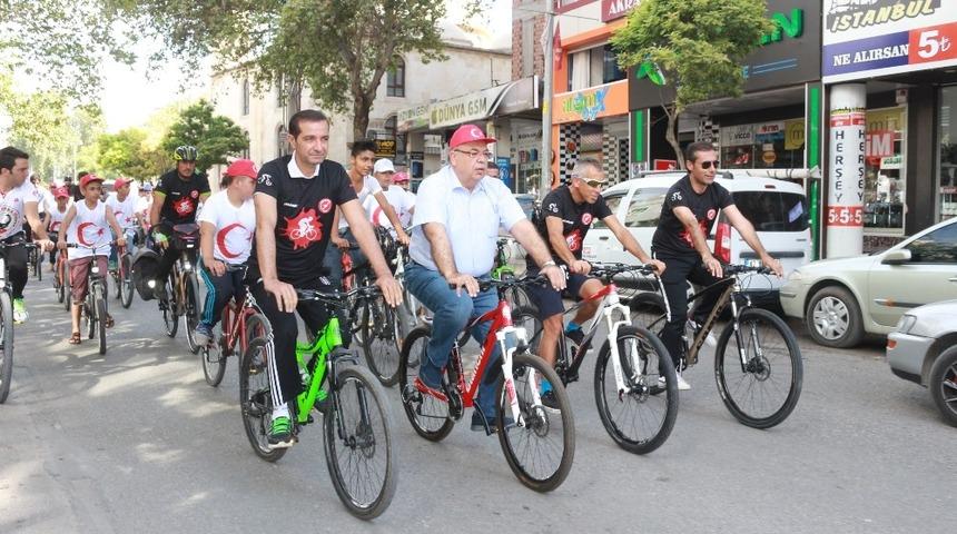 Adıyaman’da ‘Kalbin için pedalla’ etkinliği