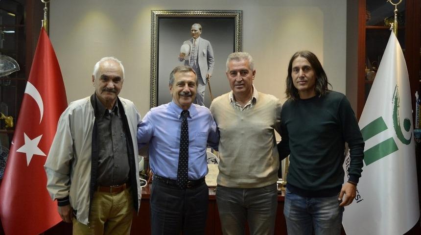 Altyapı hocalarından Ata&ccedil;&rsquo;a ziyaret