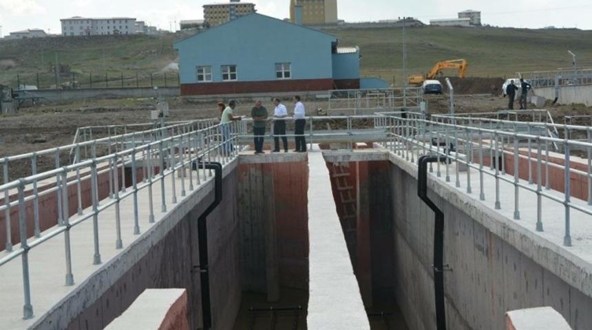 Atıksu arıtma tesisi açılışa hazır