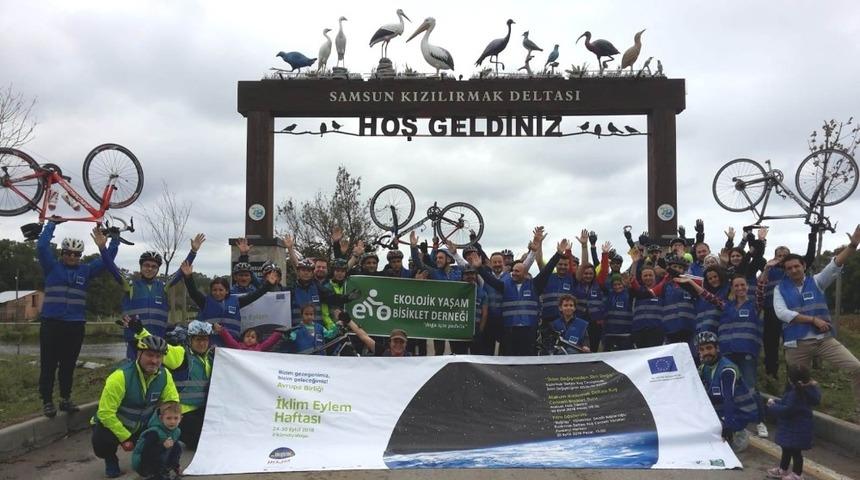Samsun&rsquo;da "İklim Değişmeden Sen Değiş" etkinliği
