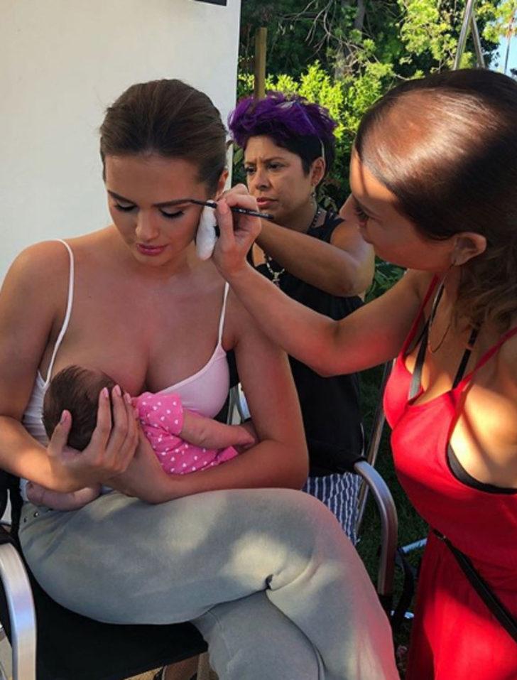  Xenia Deli anne oldu! İşten uzak kalamayınca... G4