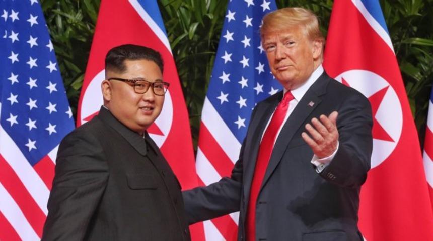 Donald Trump'tan Kim Jong Un açıklaması: Birbirimize aşık olduk
