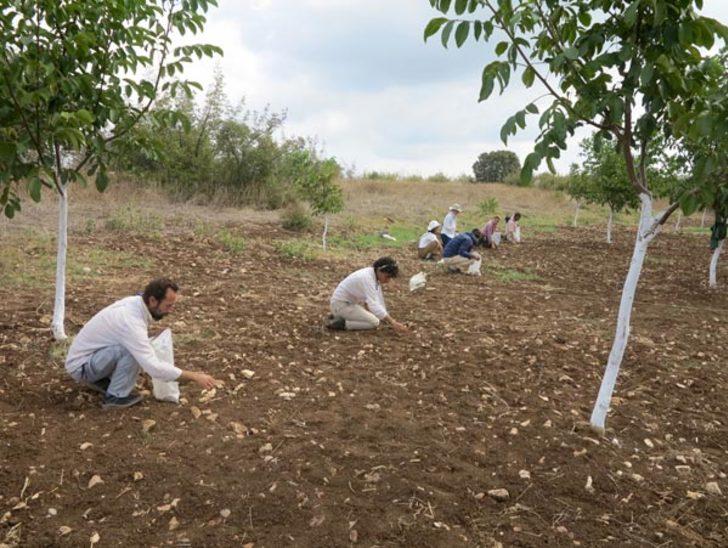 Manyas Gölü yakınlarında heyecanlandıran kazı!  G2