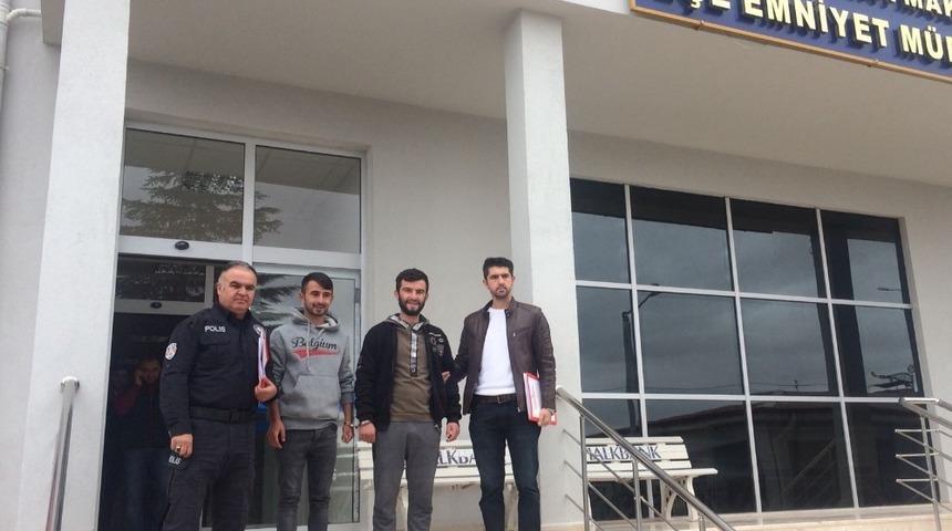 Bolvadin&rsquo;de hırsızlar polisten ka&ccedil;amadı