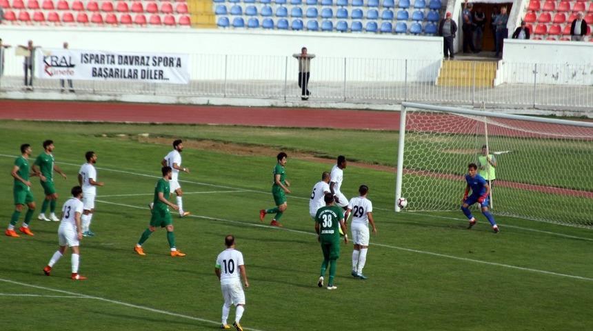 B&ouml;lgesel Amat&ouml;r Lig: Isparta Davrazspor:1 - Konyaaltı Belediyespor:1