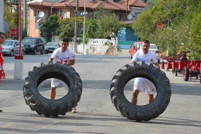 Komando değil itfaiye erleri