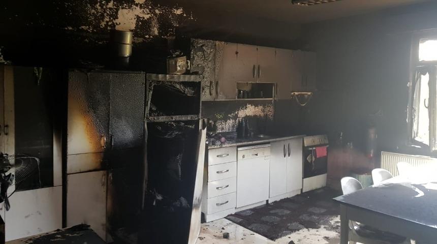 Niksar&rsquo;da &ccedil;ocuk yetiştirme vakfında yangın